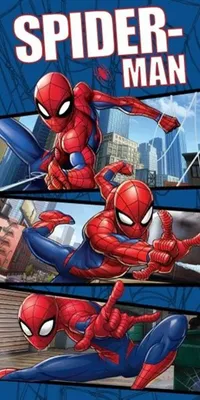 Produktbild von Spider-Man Badetuch Strandtuch - XXL 70x140cm Marvels Spiderman