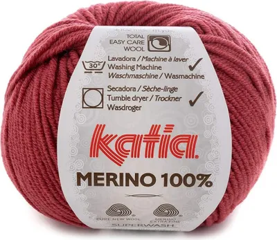 Produktbild von Katia Merino 100% - Farbe: (79) - 50 g/ca. 102 m Wolle…