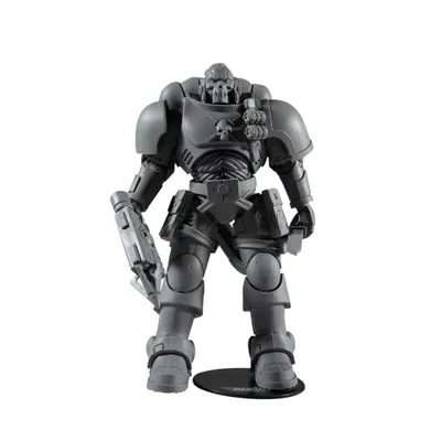 Productafbeelding van McFarlane Toys Warhammer 40k Actiefiguur Space Marine Reiver (Artist Proof) met haakwerplancer, 18 cm, MCF10928