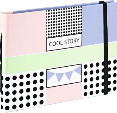 Produktbild von Hama Buch-Album Cool Story, 18x13 cm, 20 braune Seiten