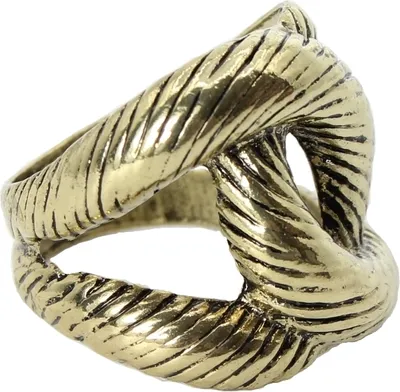 Produktbild von Luxus Edelstahl Ring 54 = 17,2 mm Gold