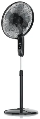 Produktbild von Brandson Standventilator mit Fernbedienung leise, DC-Motor, energiesparend, Oszillation, Standlüfter 34W, 45,5 cm Durchmesser, 24 Stufen, 80° Oszillation, 35° neigbar, Timer