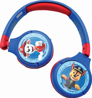 Produktbild von Lexibook - Paw Patrol - 2 in 1 faltbare Kopfhörer (HPBT010PA)