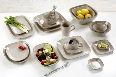 Produktbild von Servierschalen - Set 3 tlg. Casa grau