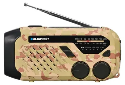 Produktbild von BLAUPUNKT ER10DC Survival Radio Wüstentarnung