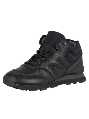 Produktbild von New Balance Herren 574 Lederstiefel, Schwarz 45.5 EU