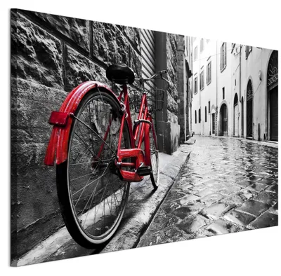 Produktbild von LUMASOUL Wandbilder Wohnzimmer Leinwandbild Architektur 90x60 cm1-teiliges Bild für Schlafzimmer Flur Büro und Küche modernes Foto-Motiv