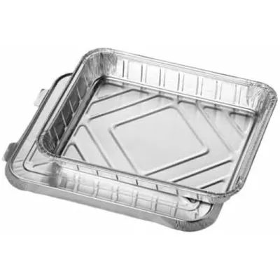 Zdjęcie produktu dla PAPSTAR 14505 50 PAPSTAR Aluschalen mit Deckel   930 ml