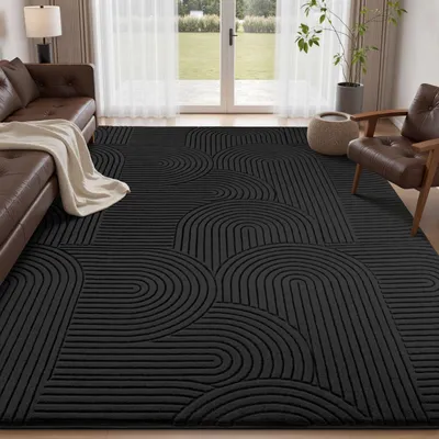 Obrázek produktu pro Elzusha – Měkká podlahová rohož do obývacího pokoje a ložnice, rozměry 140x200 cm