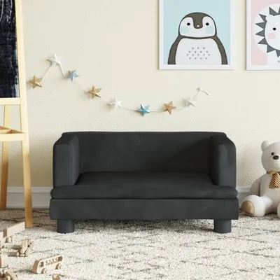 Imagen del producto de Living Store: Sofá infantil, color , 60x40x30 cm, tapizado en terciopelo