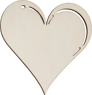 Produktbild von Hofmeister Holzwaren Geschenk Anhänger Tür Schild 'HERZ' Fensterbild Kinder L85xB84xH3 mm, 27673