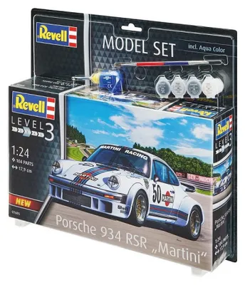 Image de Revell Model Set Porsche 934 RSR "Martini" 1:24