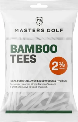 Produktbild von Masters Golf Bamboo Weiß Golf-Tees