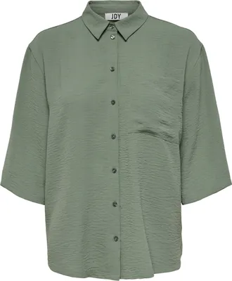 Produktbild von JDY 3/4 Arm Blusen Hemd in Knitteroptik Größe: M