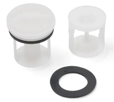Produktbild von Flusensieb, Flusensiebeinsatz Sieb für Waschmaschine-Whirlpool 482000022946, Indesit C00141034, C00382830
