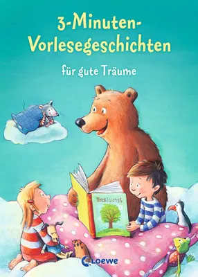 Produktbild von 3-Minuten-Vorlesegeschichten für gute Träume