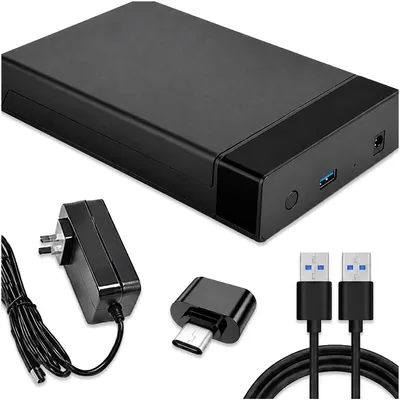 Obrázek produktu pro SATA dokovací stanice pro 2,5 a 3,5 HDD/SSD, USB 3.0, 5 Gbit/s, OTG a adaptér