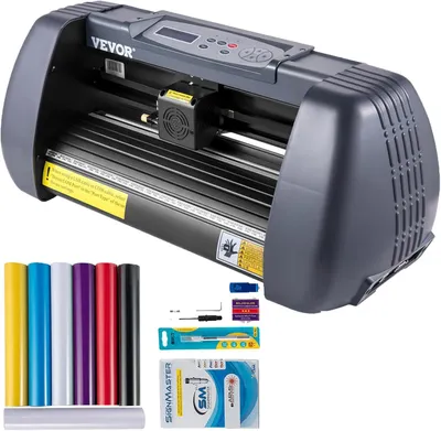 Produktbild von Plotter mit 14 Zoll Schneidefläche – Vinylplotter – Folienplotter – Folien-Schneidemaschine – Plotter – Schneidbreite bis zu 285 mm