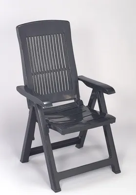 Produktbild von Ipae-Progarden TAMPA, Fest, Harter Sitz, Harte Rückenlehne, Polypropylen (PP), Anthrazit, 600 mm