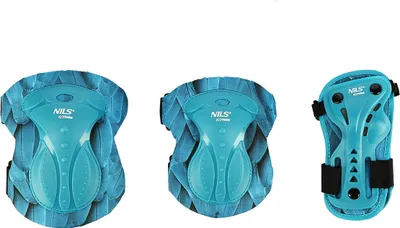 Imagen del producto de H727, color verde, talla L, set de protectores Nils Extreme