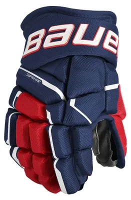 Immagine prodotto di Guanti Bauer Supreme MACH Senior blu navy/rosso/bianco 14 pollici