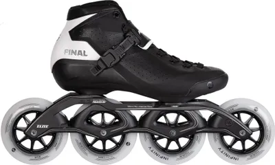 Produktbild von POWERSLIDE Final 110 Speedskates – Inlineskates Herren Damen – 4x110mm Rollen, TRINITY Schiene, ABEC 9 Kugellager, Magnesiumschiene, Speed & Marathon Skates