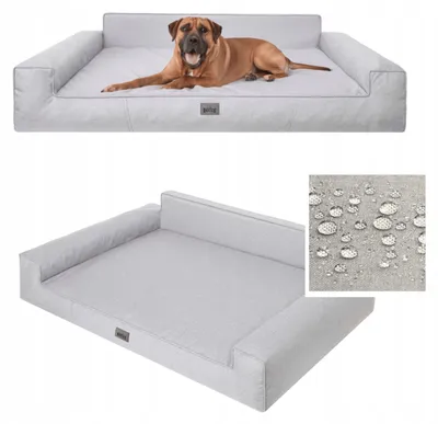 Produktbild von PillowPrim Glamour Ekolen Hundebett Robust Wasserabweisend XL