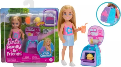 Zdjęcie produktu dla Barbie Chelsea JBF46, Lalka modowa, Damski, 3 lat(a), Dziewczyna, 152 mm, Wielobarwny