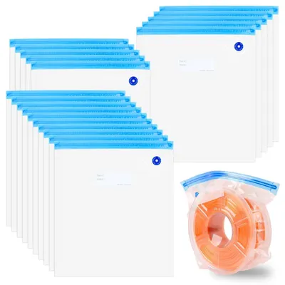Productafbeelding van 20 stuks 34 x 30 cm Vacuümzakken voor 3D-filamentopslag