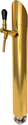 Produktbild von Schanksäule, Bierzapfsäule - Modell Tower, TIN-goldfarben (kratzfeste Goldoptik), 1-leitig