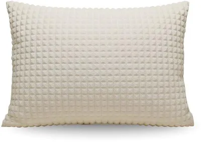 Obrázok produktu pre Unyqoos® Zelesta – Dvojica obliečok na vankúše z plyšovej látky, krémová farba, 60 x 70 cm, mäkké a príjemné na dotyk