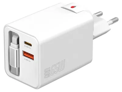 Obrázek produktu pro 4smarts 541065, Vnitřní, AC, 20 V, 0,7 m, Bílá