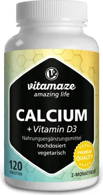 Produktbild von Calcium D3 600 mg/400 I.E. vegetarisch Tabletten 120 St