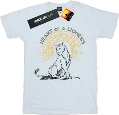 Produktbild von Disney - "The Lion King Heart Of A Lioness" T-Shirt für Herren BI32554 (XL) (Weiß)