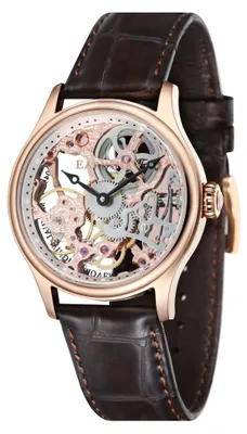 Immagine prodotto di Orologio da uomo - Movimento meccanico, cinturino in pelle, 42 mm