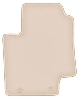 Produktbild von DURBAN Beige Velours-Fahrerfußmatte für Hyundai i20 I Schrägheck (2008-2014)