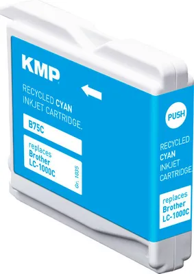 Zdjęcie produktu dla KMP B75C, Cyjan, 5,6 ml, 1 szt., 400 stron(y), Jednopak