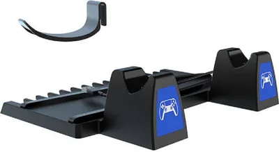 Produktbild von iPega PG-P5009 Multifunktionsständer für PS5 und Zubehör Konsolenständer Schwarz