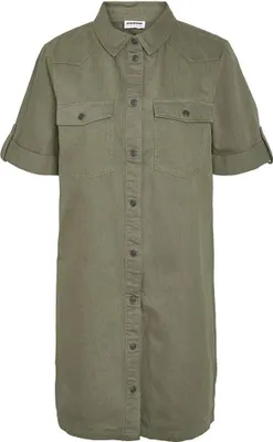 Produktbild von Noisy May New Signe Kurzarmkleid Grün S Frau Grün S