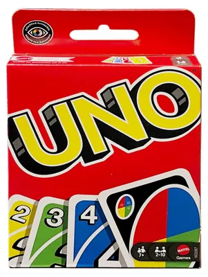 Produktbild von Mattel W2087-2 - Mattel Games - UNO Kartenspiel mit barrierefreier Farbgestaltung