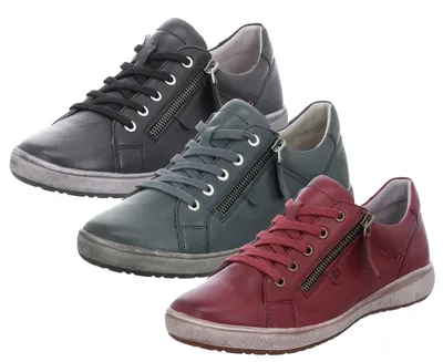 Produktbild von Josef Seibel 67712-133 Caren 12 Damen Schuhe Halbschuhe Sneaker Schnürschuhe, Größe:39 EU, Farbe:Blau