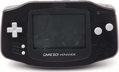 Produktbild von Nintendo Game Boy Advance Handheld Spielkonsole Schwarz GBA
