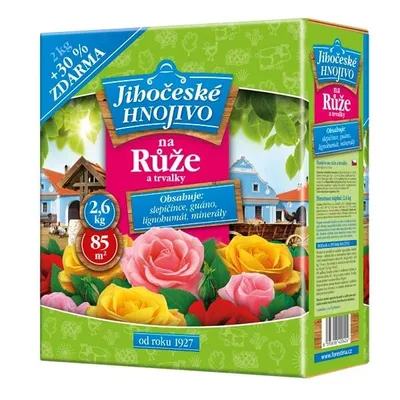 Obrázok produktu pre Hnojivo JIHOČESKÉ na ruže a trvalky 2kg + 30%