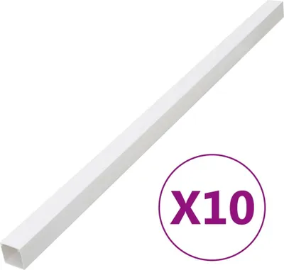 Obrázok produktu pre Najlepšie Möbel inštalačné rúry 40x25 mm 10 m PVC - elektroinštalačný materiál Cloris New5522642 1balík