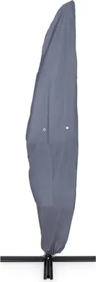 Produktbild von Purovi Schutzhülle für Gartenschirm Wasserdicht 48x260cm Grau Oxford 420D