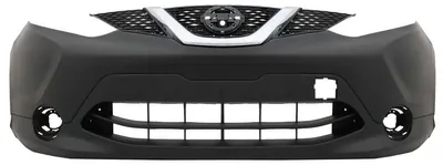 Imagen del producto de Parachoques delantero para Nissan Qashqai Mk2 J11, modelos de 2014 a 2017, fabricado en polipropileno.