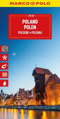 Obrázok produktu pre Cestovná mapa MARCO POLO – Poľsko v mierke 1:700 000