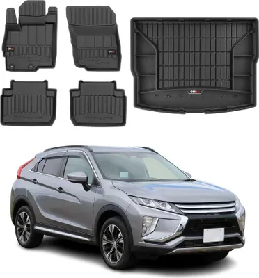 Produktbild von OMAC Fußmatten & Kofferraumwanne für Mitsubishi Eclipse Cross 2017-2025 Gummi