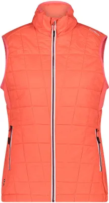 Image de Gilet CMP pour femme C649 rouge fluo, taille 38