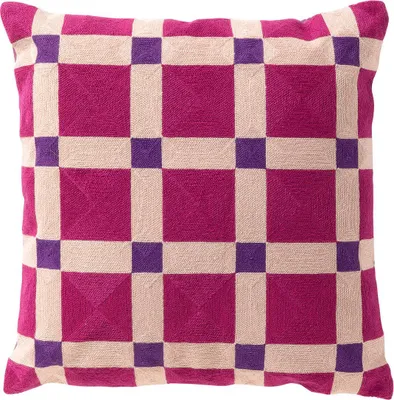 Produktbild von Dutch Decor Kissenbezug Blocks 45x45 cm Lila